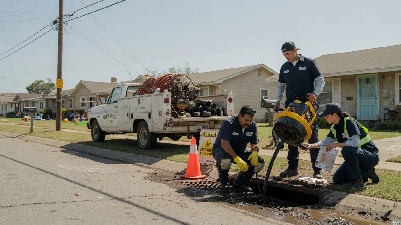 Drain Cleaning in Gouldbusk, TX near me